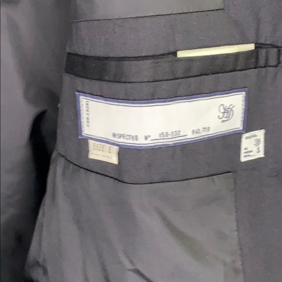 Diesel Herringbone Shawl Collar Tuxedo Jacket - Picture 7 of 8